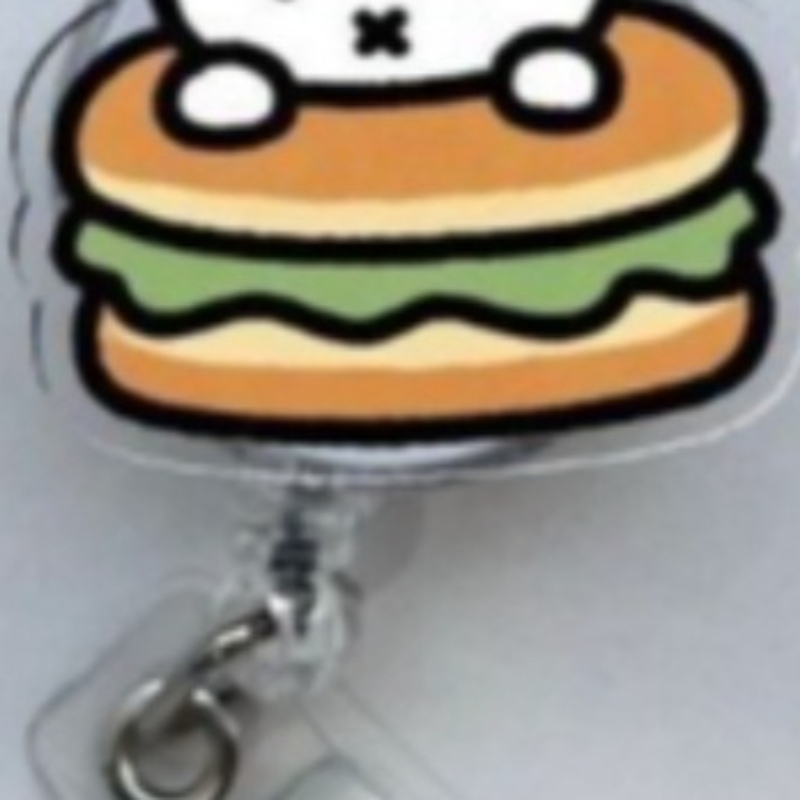 Resin Art Name - Porte-badge télescopique Kawaii Miffy, nouveau modèle,