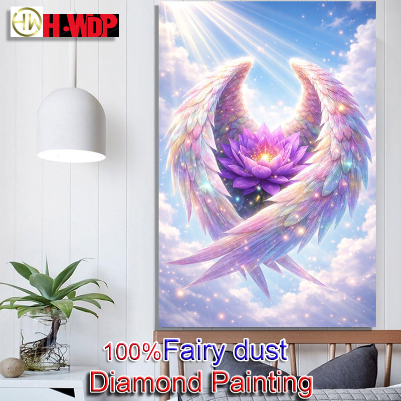 Resin Art Wallpaper - Kits de peinture diamant 100% Fairy