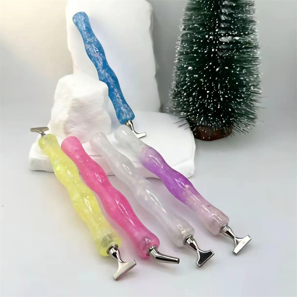 Resin Art Glitter - Nouveau stylo de broderie diamant en