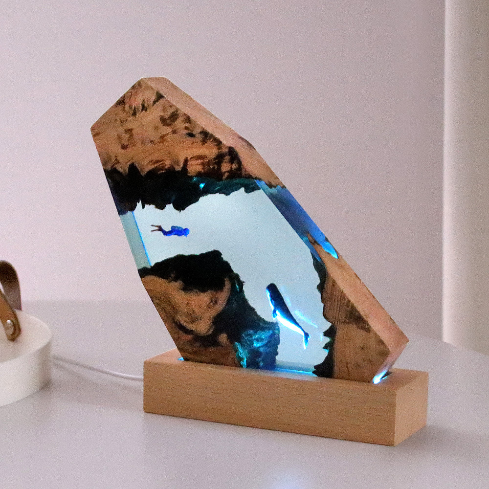 Resin Art Gift For Wedding - Nouvelle Décoration de Bureau Maison Plongeur