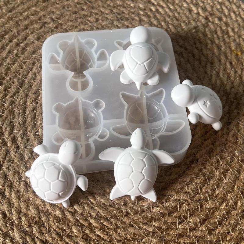 Resin Mixing Cup - Moules en silicone pour quatre tortues,