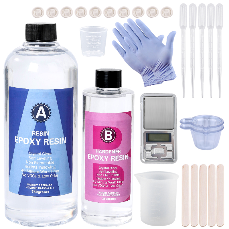 Resin Mixing Cup - Kit de résine époxy cristalline, mélange