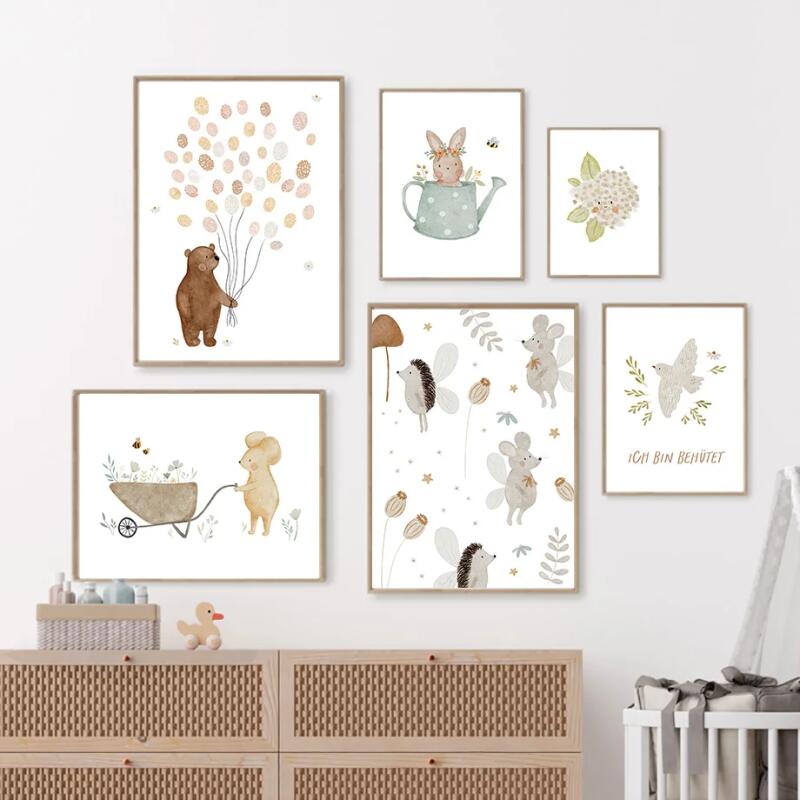 Resin Art Of Flowers - Affiches et impressions de style bohème