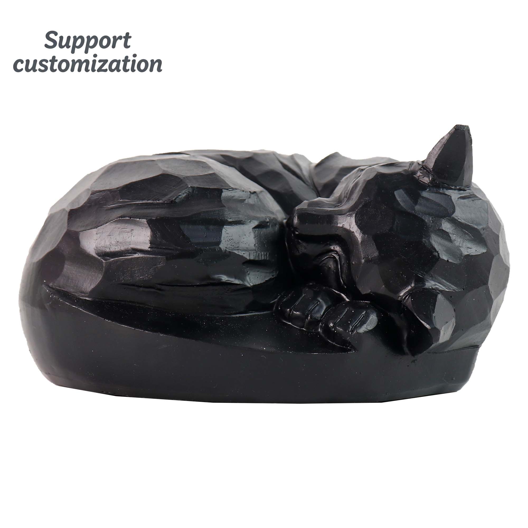 Resin Art Name - Statue commémorative en résine peinte à