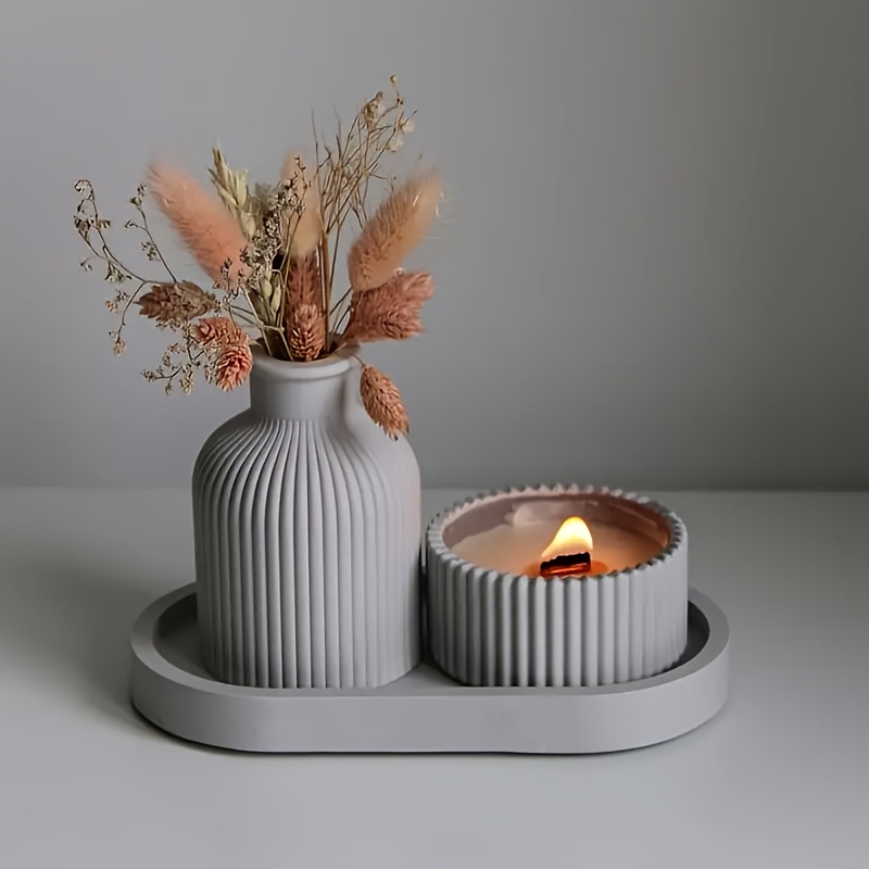 Resin Art Mold - Moules en Silicone, plateau ovale, moule