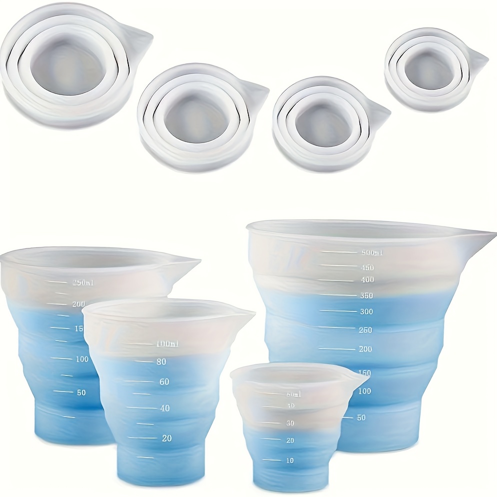 Resin Mixing Cup - Tasse à mesurer pliable en silicone