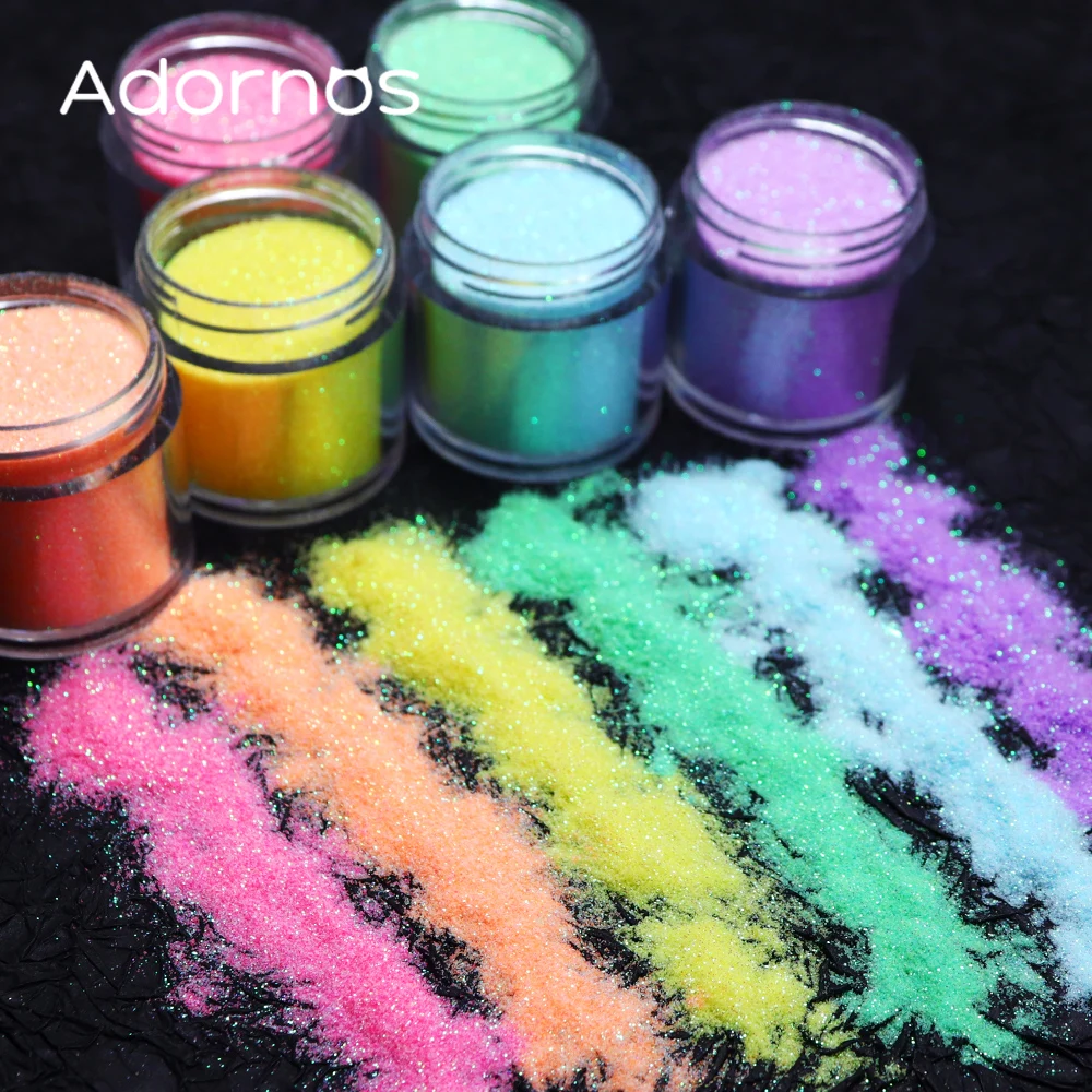 Resin Art Glitter - Poudre de sucre à paillettes irisées,
