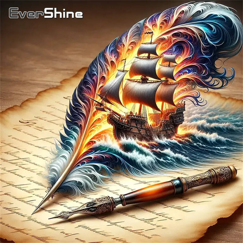 Resin Art Wallpaper - Evershine diamant peinture chien Animal dessin
