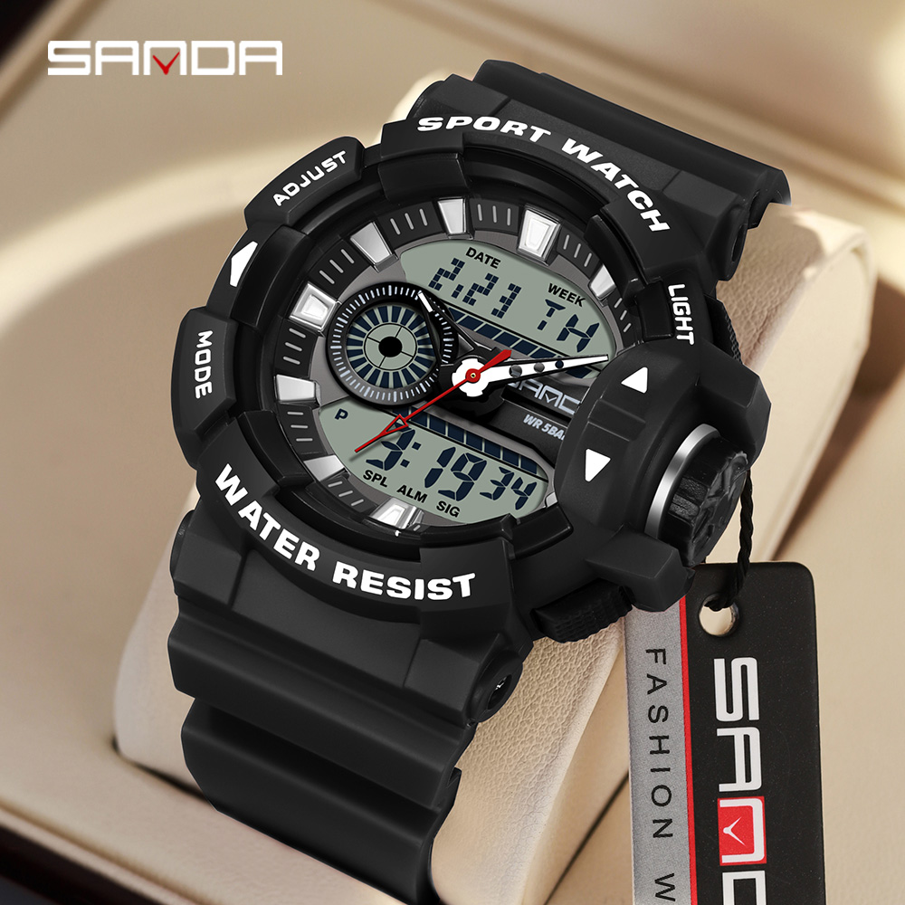 Montre électronique pour homme - Resin Art Underwater avis et prix