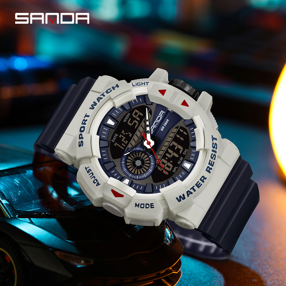 Montre électronique pour homme - Resin Art Underwater avis et prix