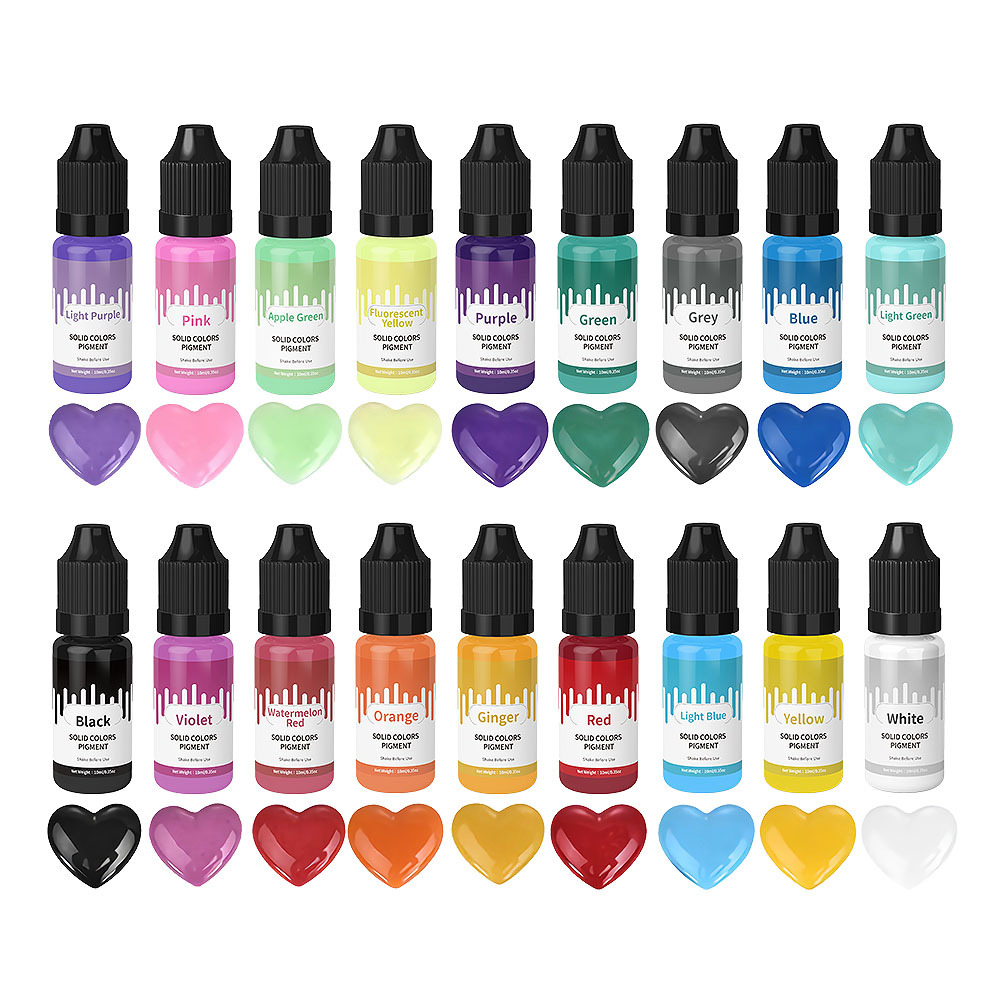 Macaron couleur Pastel solide, - Resin Art Liquid avis et prix