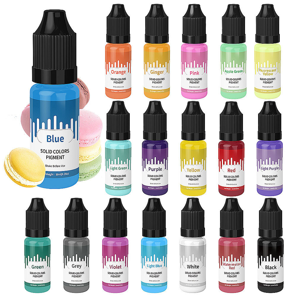 Macaron couleur Pastel solide, - Resin Art Liquid avis et prix
