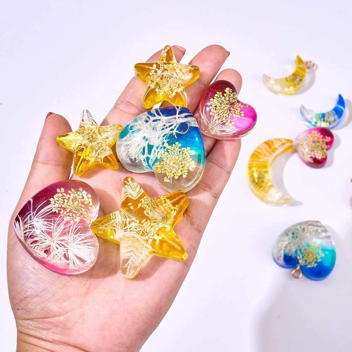 Moule en silicone Cœur Étoile  - Resin Art Mold avis et prix