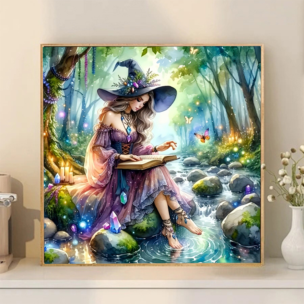 HUACAN-Peinture diamant thème  - Resin Art Wallpaper avis et prix