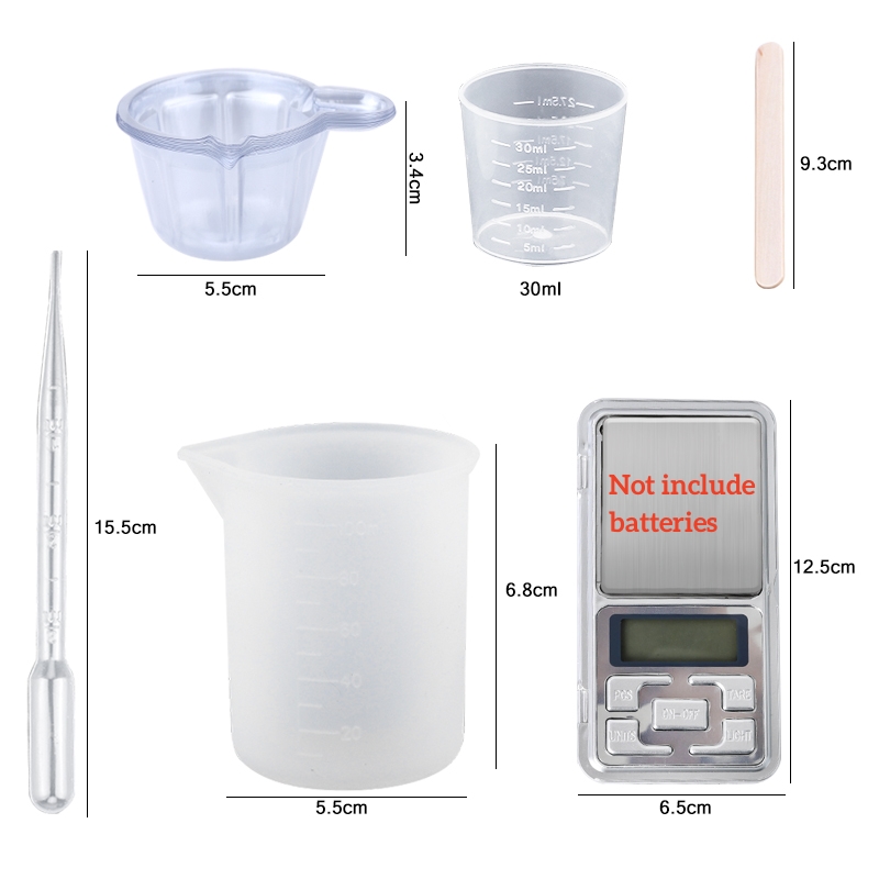 Kit de résine époxy cristallin - Resin Mixing Cup avis et prix