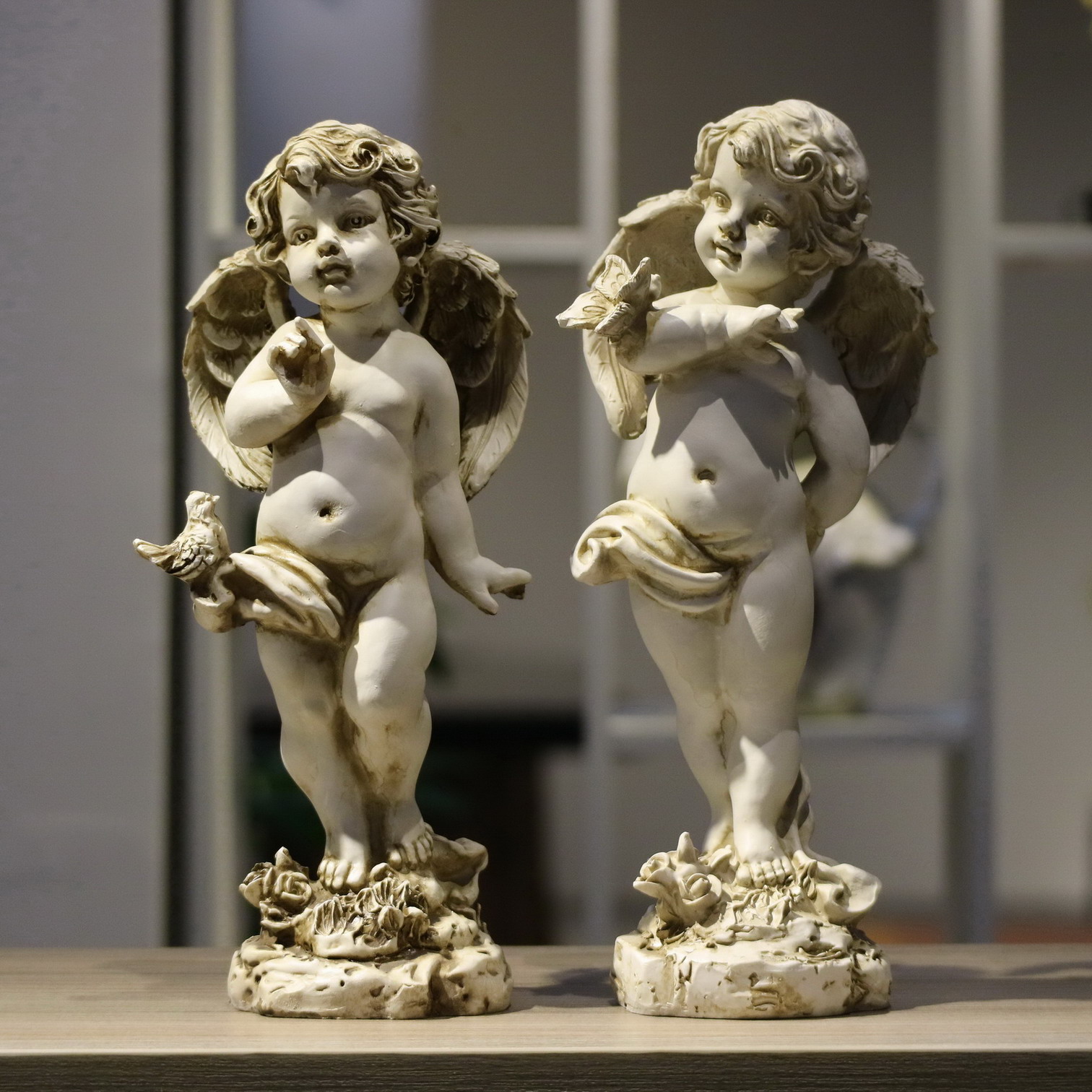 Figurine d'ange rétro en résin - Resin Art Gift For Wedding avis et prix