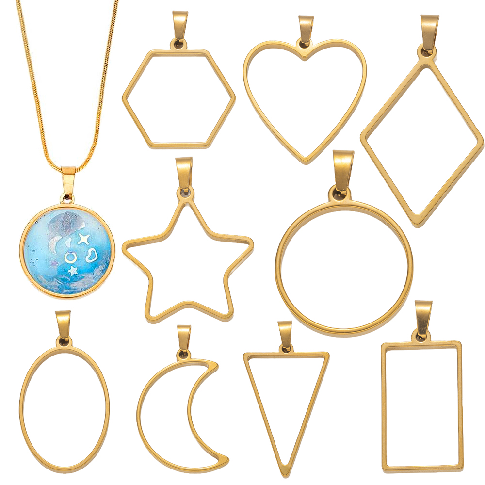 Moules en résine à dos ouvert  - Resin Art Jewelry Kit avis et prix