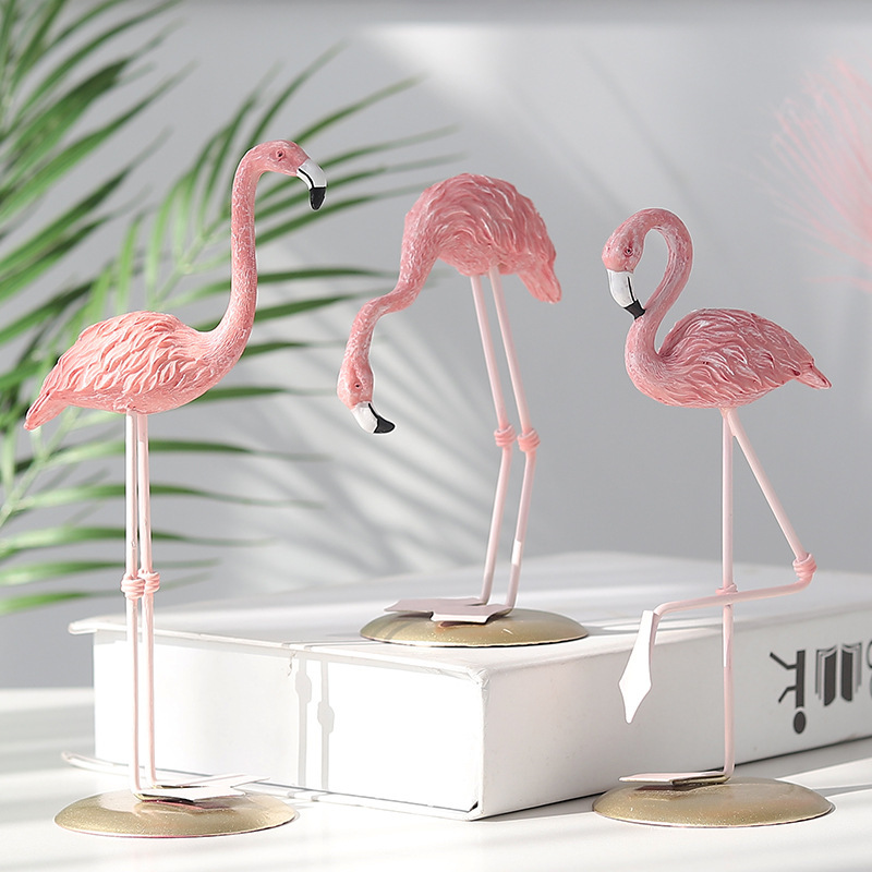 Figurines de flamants roses, 3 - Resin Art Gift For Wedding avis et prix