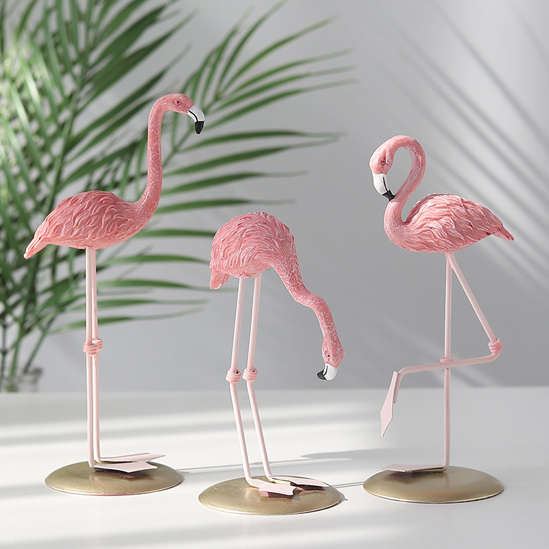 Figurines de flamants roses, 3 - Resin Art Gift For Wedding avis et prix