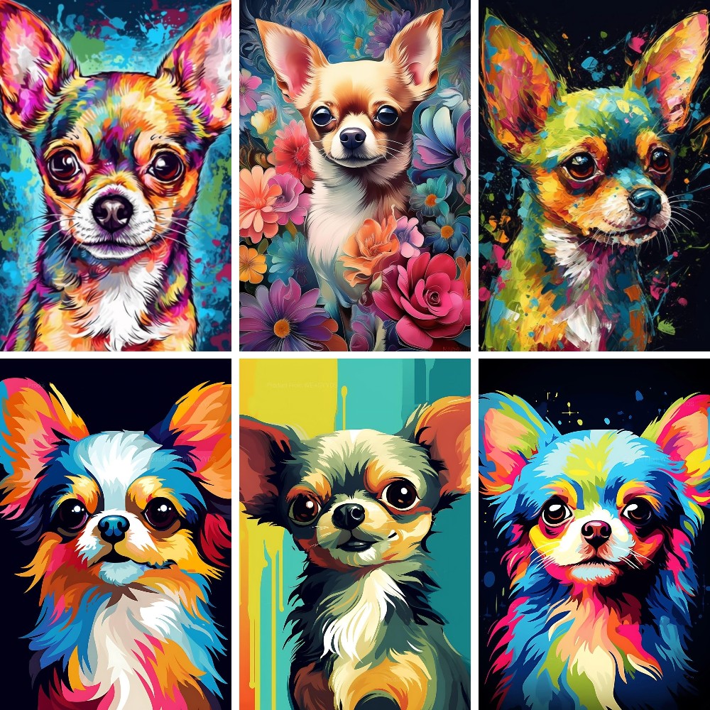 Chihuahua 5D DIY Diamond Paint - Resin Art Wallpaper avis et prix