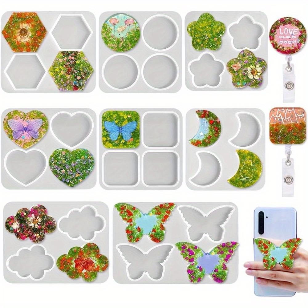 Moule en silicone multi-formes - Resin Art Name avis et prix