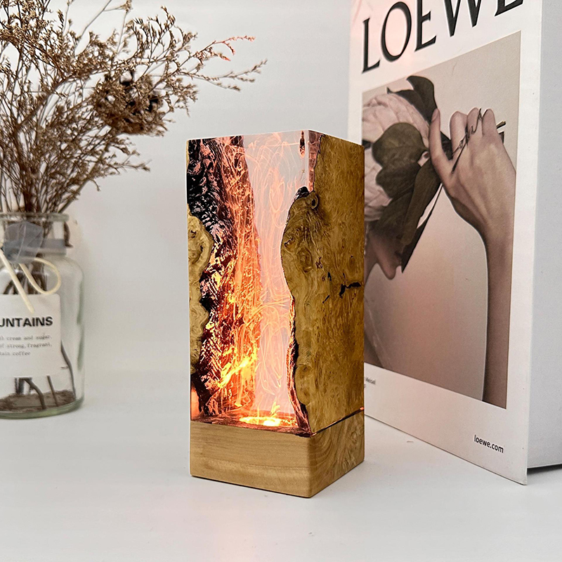 Lampe de table créative en rés - Resin Art Underwater avis et prix