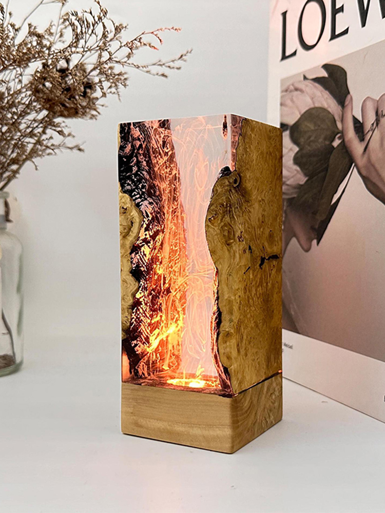 Lampe de table créative en rés - Resin Art Underwater avis et prix