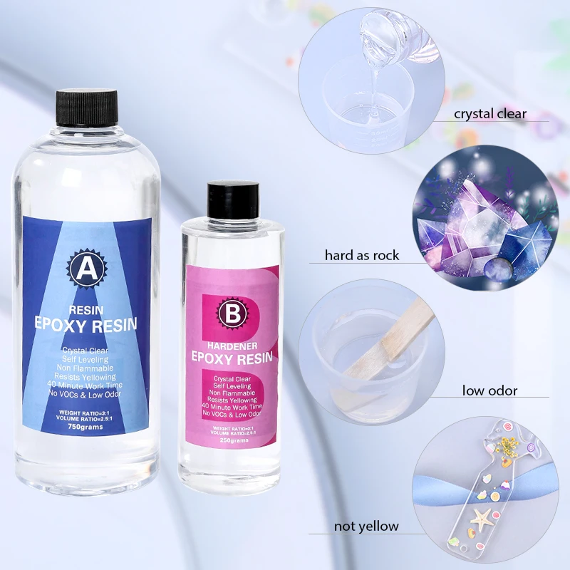 Kit de résine époxy transparen - Resin Mixing Cup avis et prix