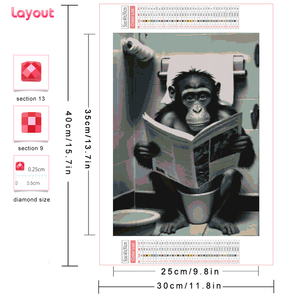 Huacan-5D DIY Diamond Painting - Resin Art Wallpaper avis et prix