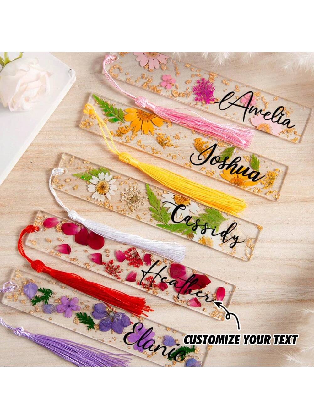 1 marque-page personnalisé en  - Resin Art Name avis et prix