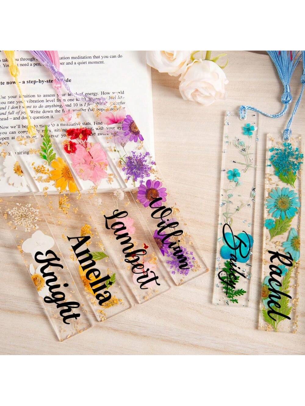1 marque-page personnalisé en  - Resin Art Name avis et prix