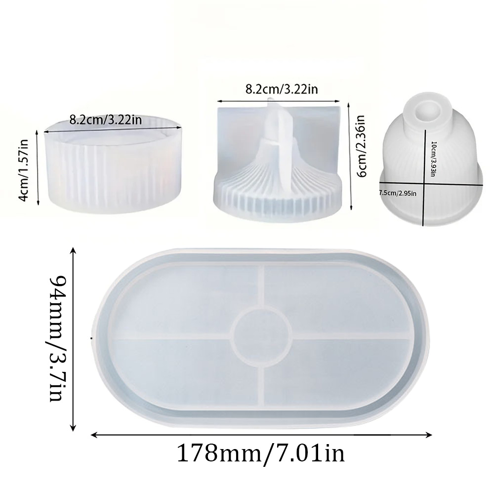 Moules en Silicone, plateau ov - Resin Art Mold avis et prix