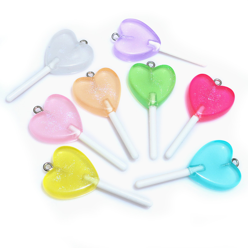 10pcs Pendentifs En Résine Bri - Resin Art Glitter avis et prix
