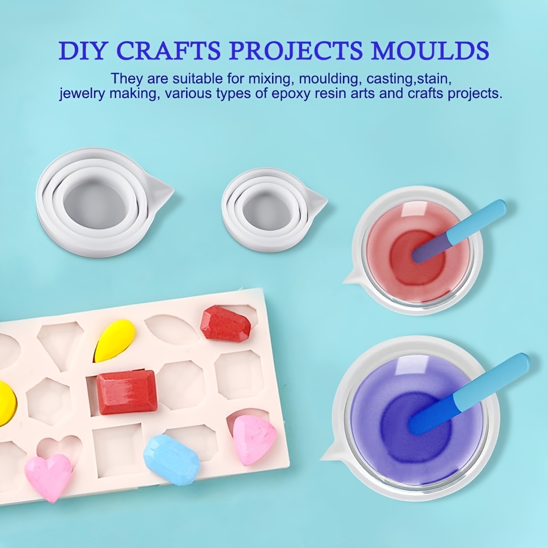 Tasse à mesurer pliable en sil - Resin Mixing Cup avis et prix