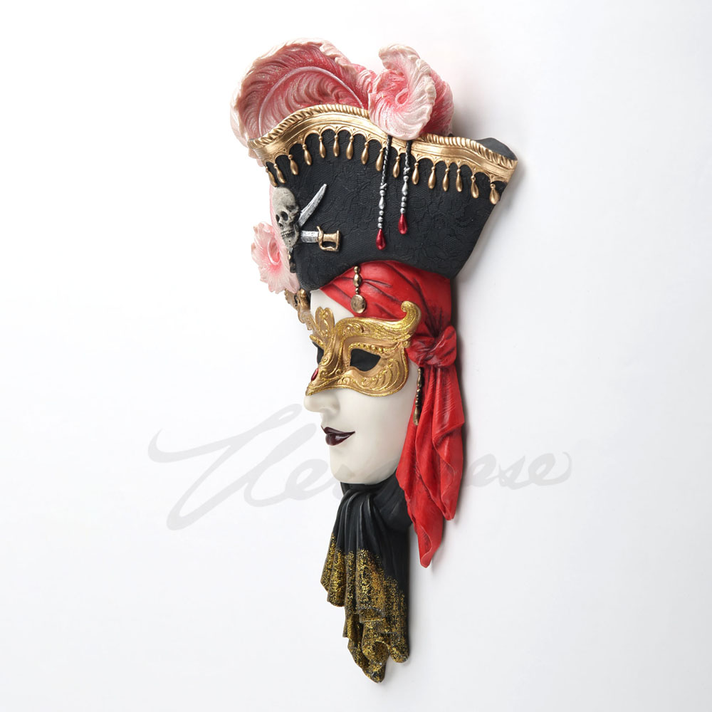 Masque de Carnaval Pirate Véni - Resin Art Gift For Wedding avis et prix
