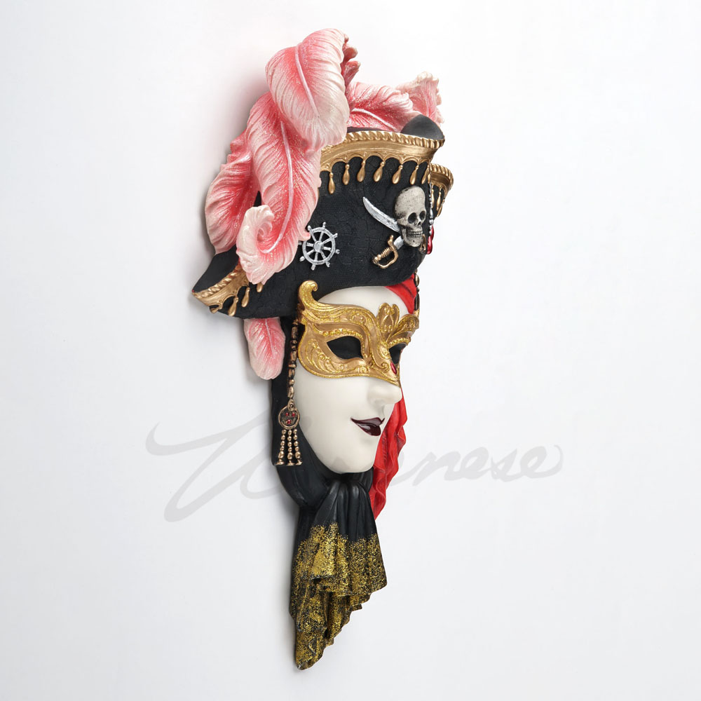 Masque de Carnaval Pirate Véni - Resin Art Gift For Wedding avis et prix