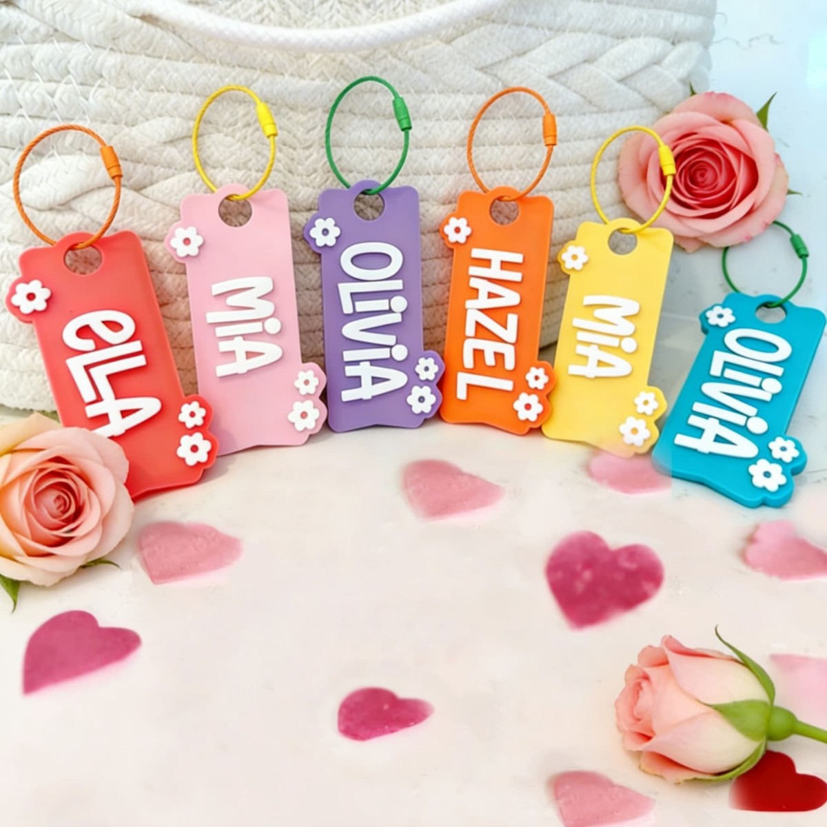 Porte-clés personnalisé en acr - Resin Art Name avis et prix