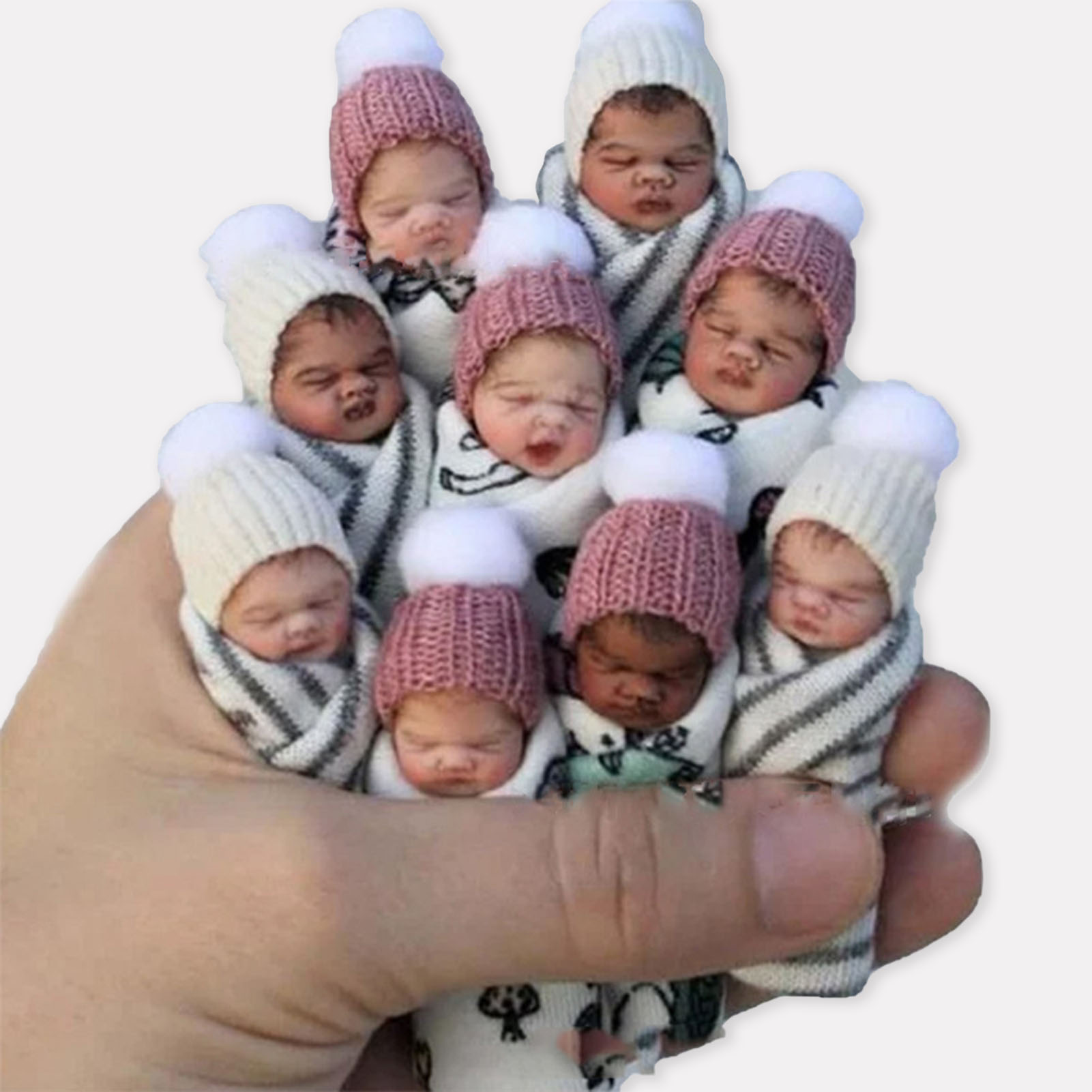 Poupées Reborn de 7 cm, miniat - Resin Art Baby avis et prix