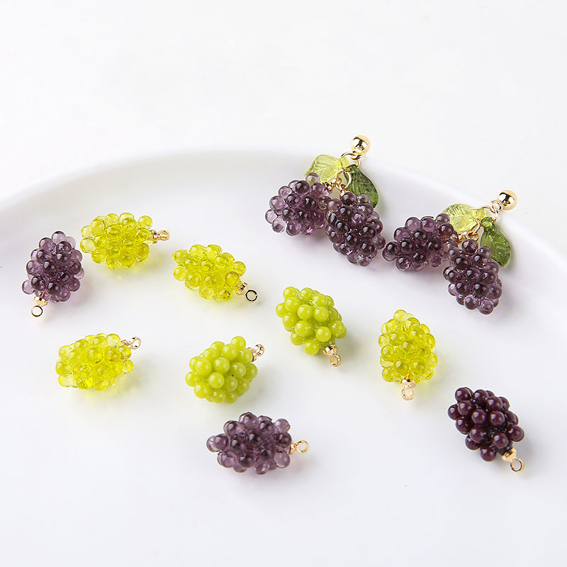 6 Breloques en résine en forme - Resin Art Jewelry Kit avis et prix