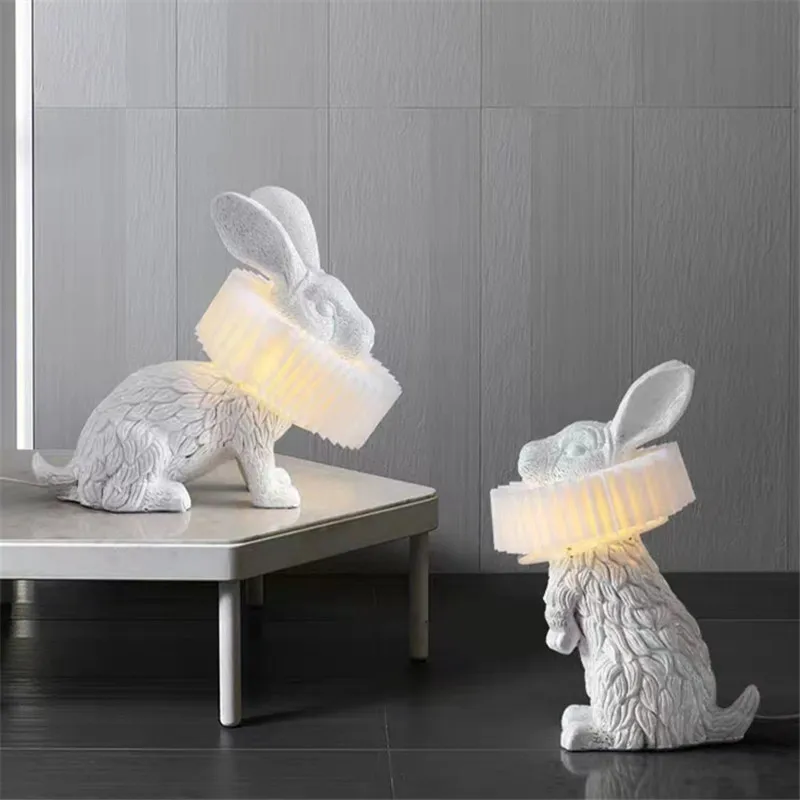 AdTosRabbit-Lampe de Table LED - Resin Art On Floor avis et prix