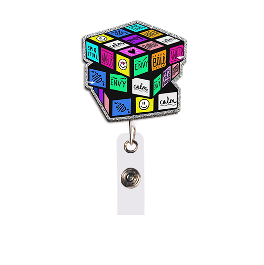 Porte-carte de travail à motif - Resin Art Name avis et prix