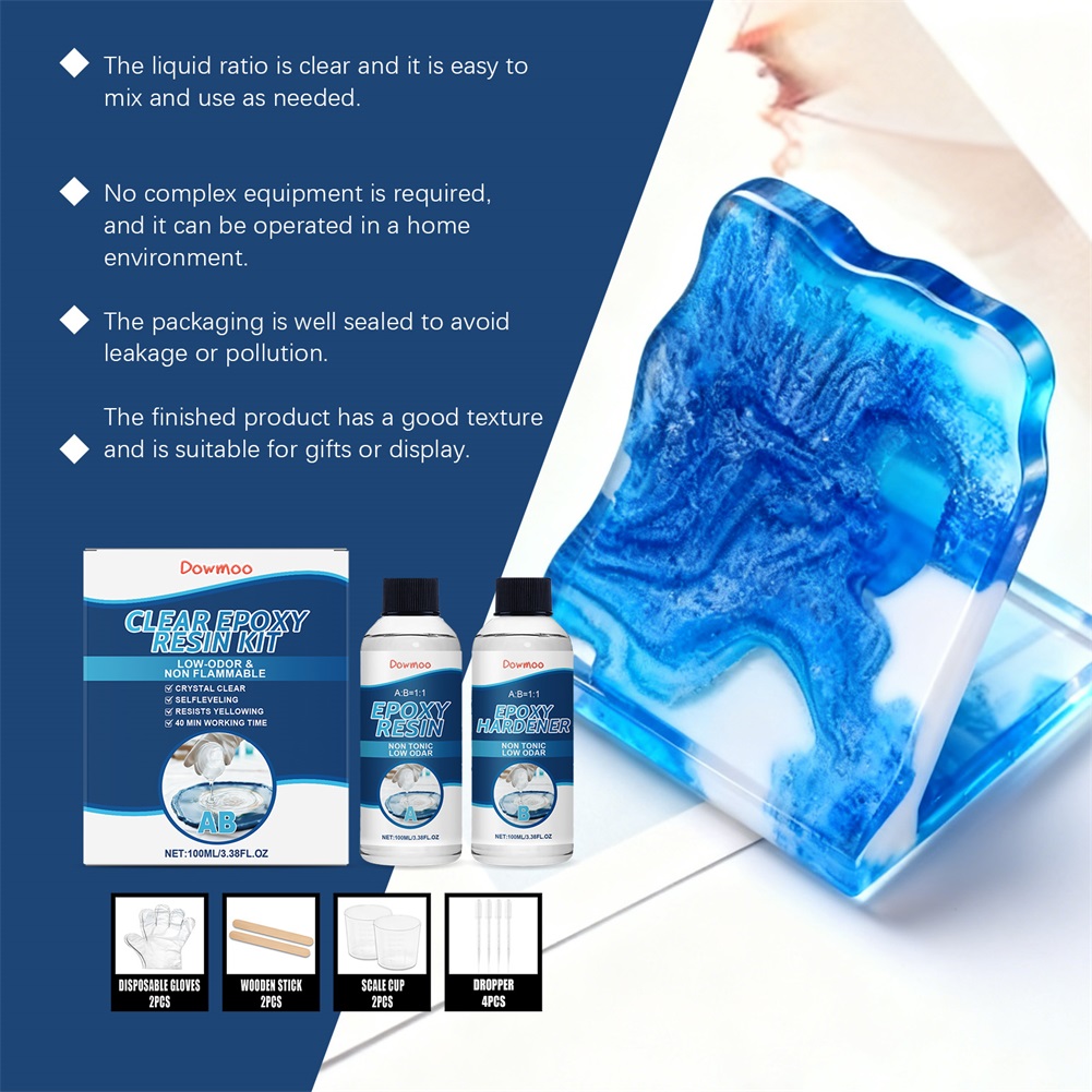Kit de résine époxy transparen - Resin Art Mold avis et prix