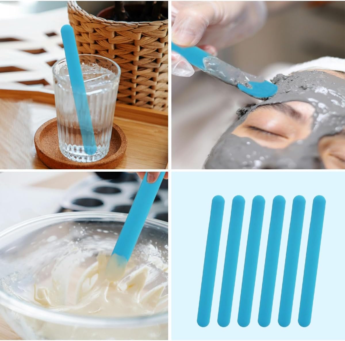 4 bâtonnets mélangeurs en sili - Resin Art Glitter avis et prix