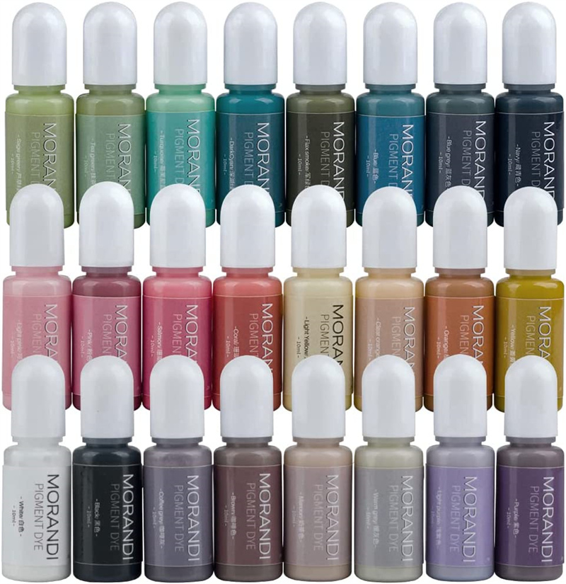 24 couleurs Morandi couleur Op - Resin Art Alcohol Ink avis et prix