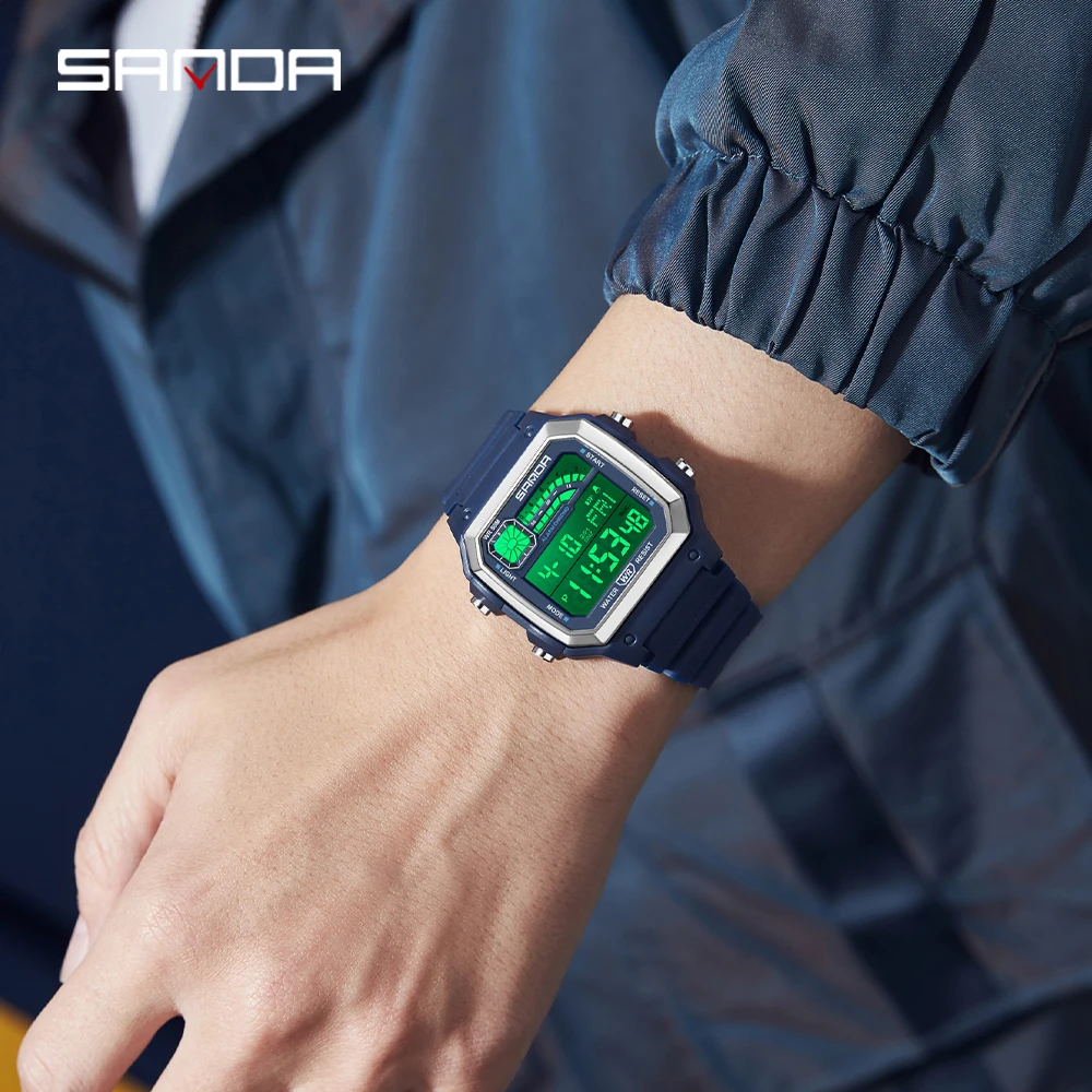 SANDA 6196 montre électronique - Resin Art Underwater avis et prix