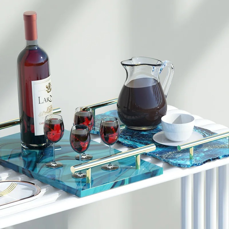 Plateau en résine époxy, moule - Resin Art Workshop avis et prix