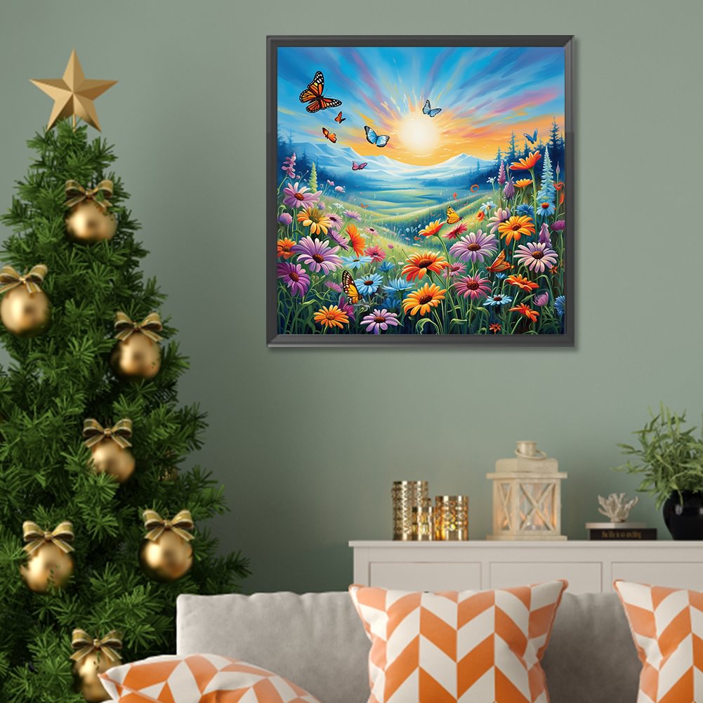 Diamant peinture famille migno - Resin Art Of Flowers avis et prix