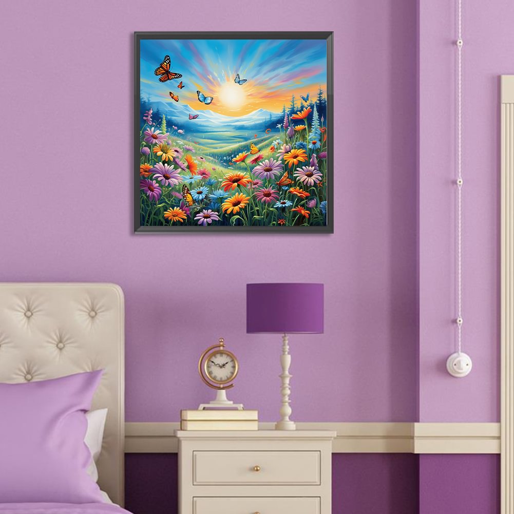 Diamant peinture famille migno - Resin Art Of Flowers avis et prix