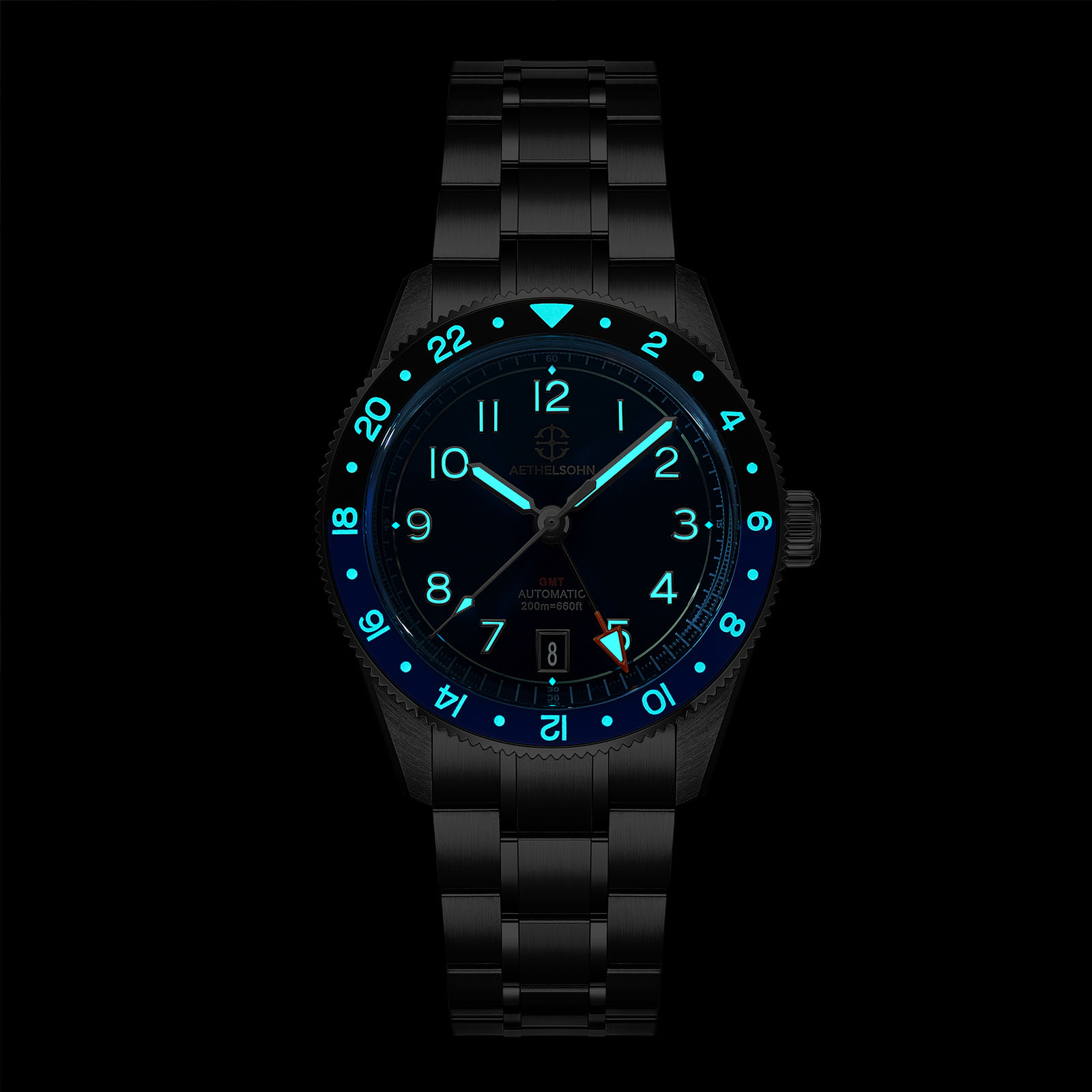 Montre AETHELSOHN Horizon Azur - Resin Art Underwater avis et prix